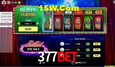 377Bet Plataforma - Certificada MGA desde 2015